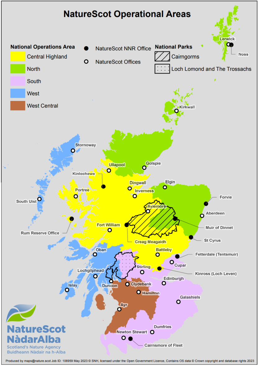 NatureScot's InformedDECISION© - Protected Areas Casework Pilot